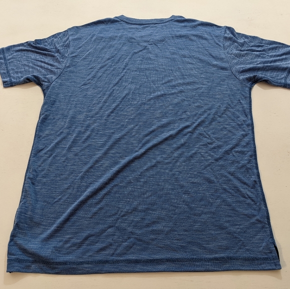 Woolrich Men's Medium Athletic T Shirt Blue - Picture 2 of 4
